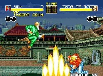 Fatal Fury - King of Fighters / Garou Densetsu - shukumei no tatakai screen shot game playing